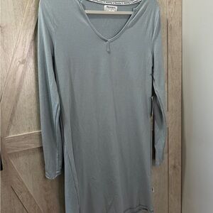 BEARPAW Long Sleeve Sleep Shirt / Nightgown – Size Medium
